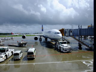 ドイツオーバーバイエルン Germany Oberbayern 自転車旅行 １日日目 成田空港 ミュンヘン空港